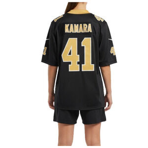 Nike NFL New Orleans Saints Jersey Mens Small Black Alvin Kamara #41 Football
